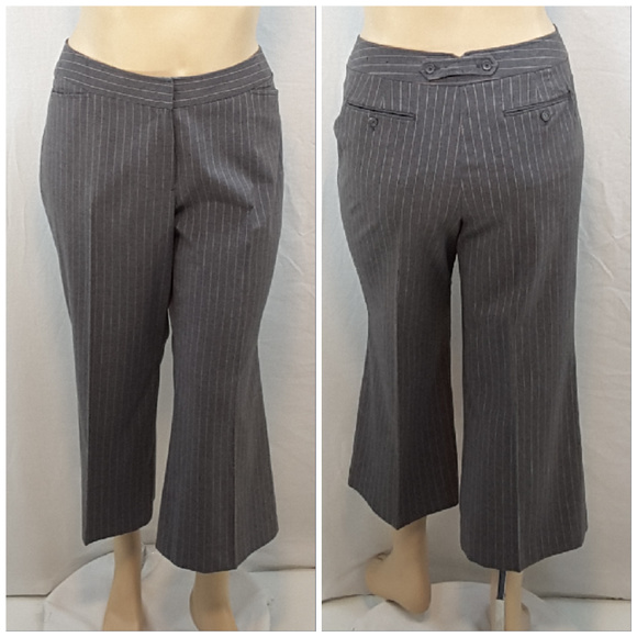 Lane Bryant Pants - *PLUS* LANE BRYANT, Pinstripe Dress Pants, size 22